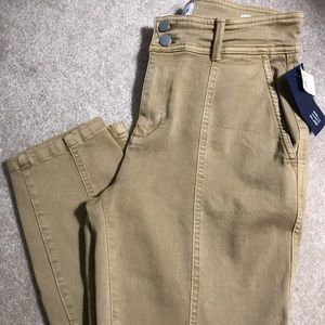 Gap High Rise Skinny Chino Pants Size 6